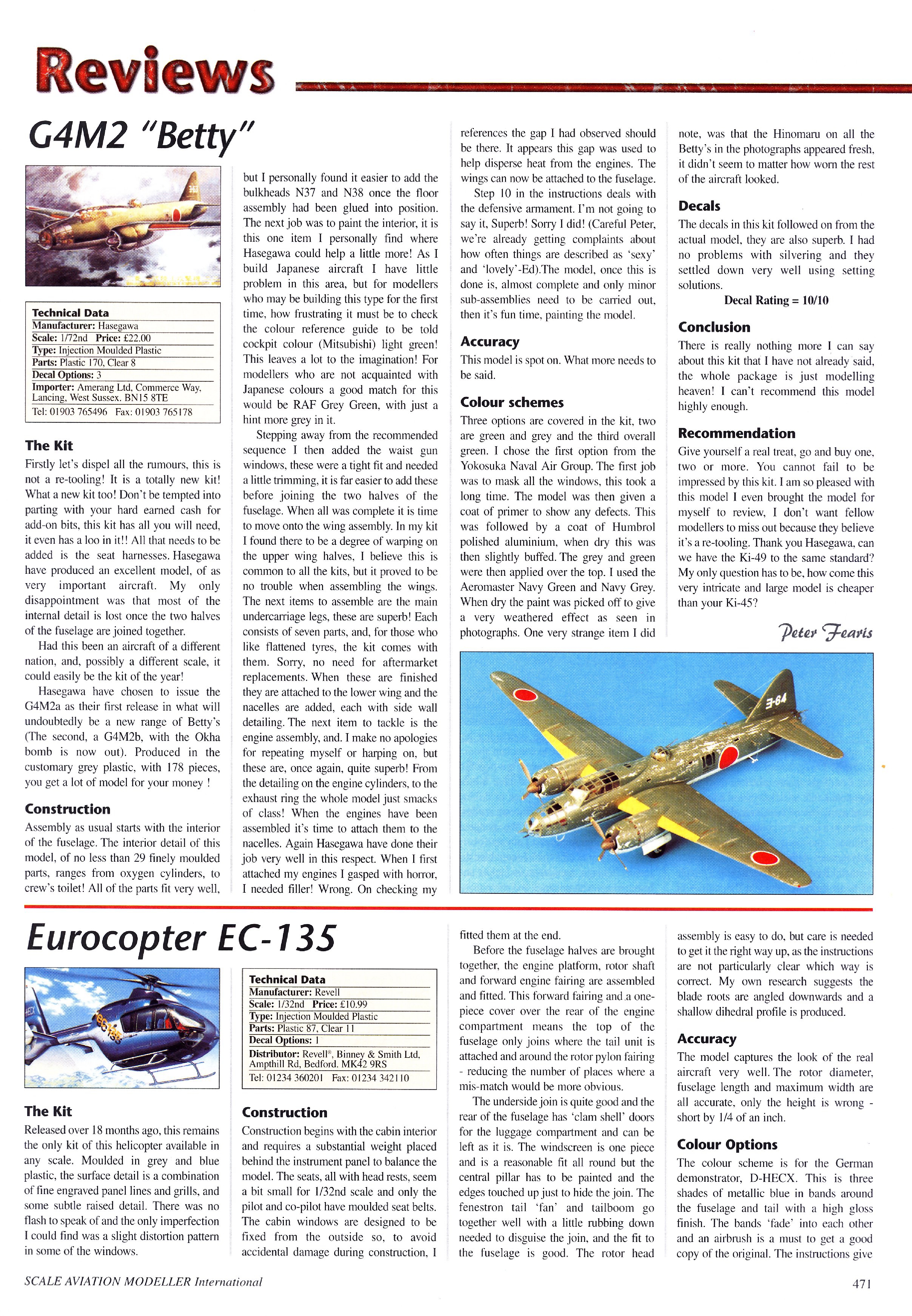 Scale Aviation Modeller International 1997-08